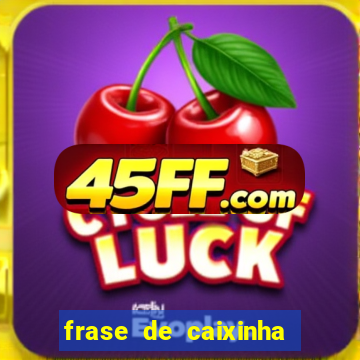 frase de caixinha de natal